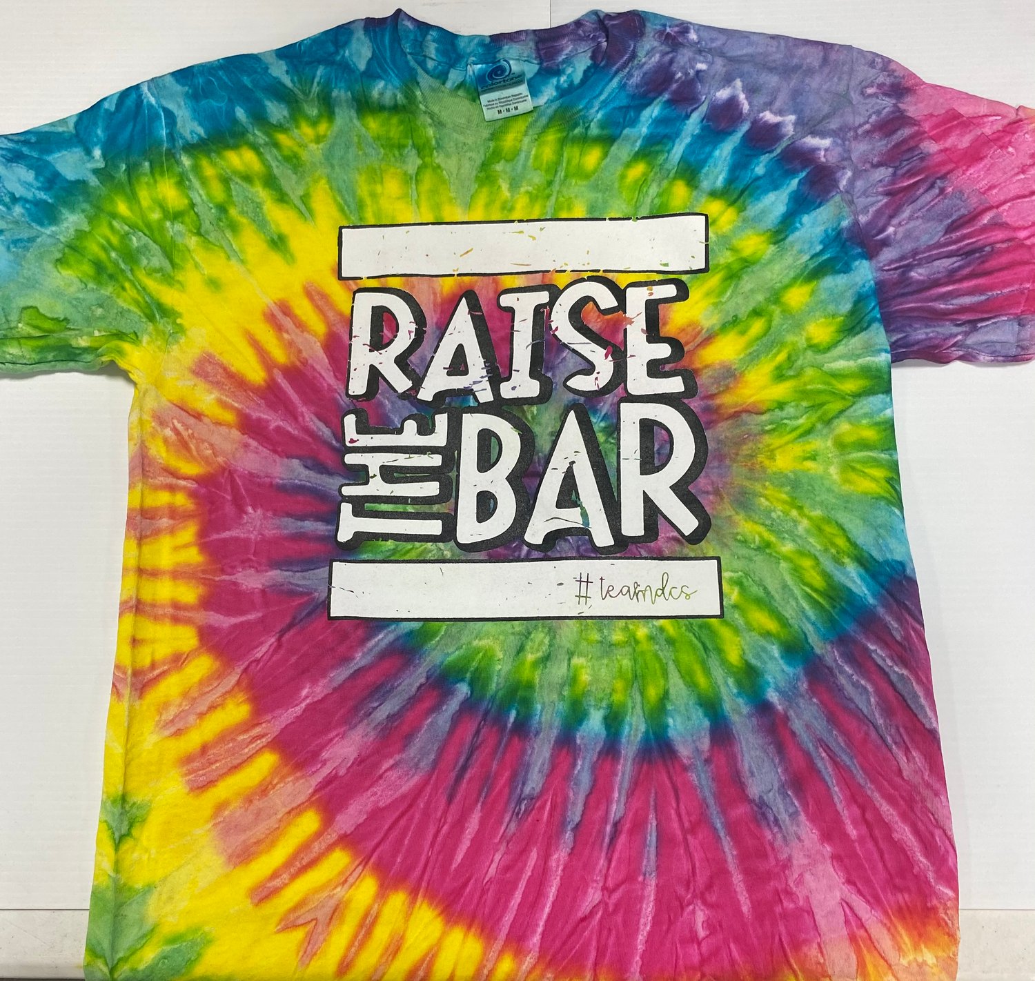 Image of RAISE THE BAR Tie Dye Shirts Spring 21- (Saturn)