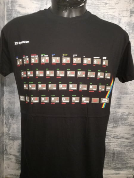 Image of Computer keyboard (spectrum) t shirt