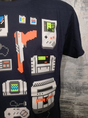 Image of Video games consoles t shirt