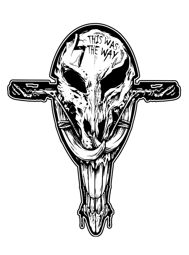 Image of Pale Horse One (Sticker Only) by DeathStyle Art