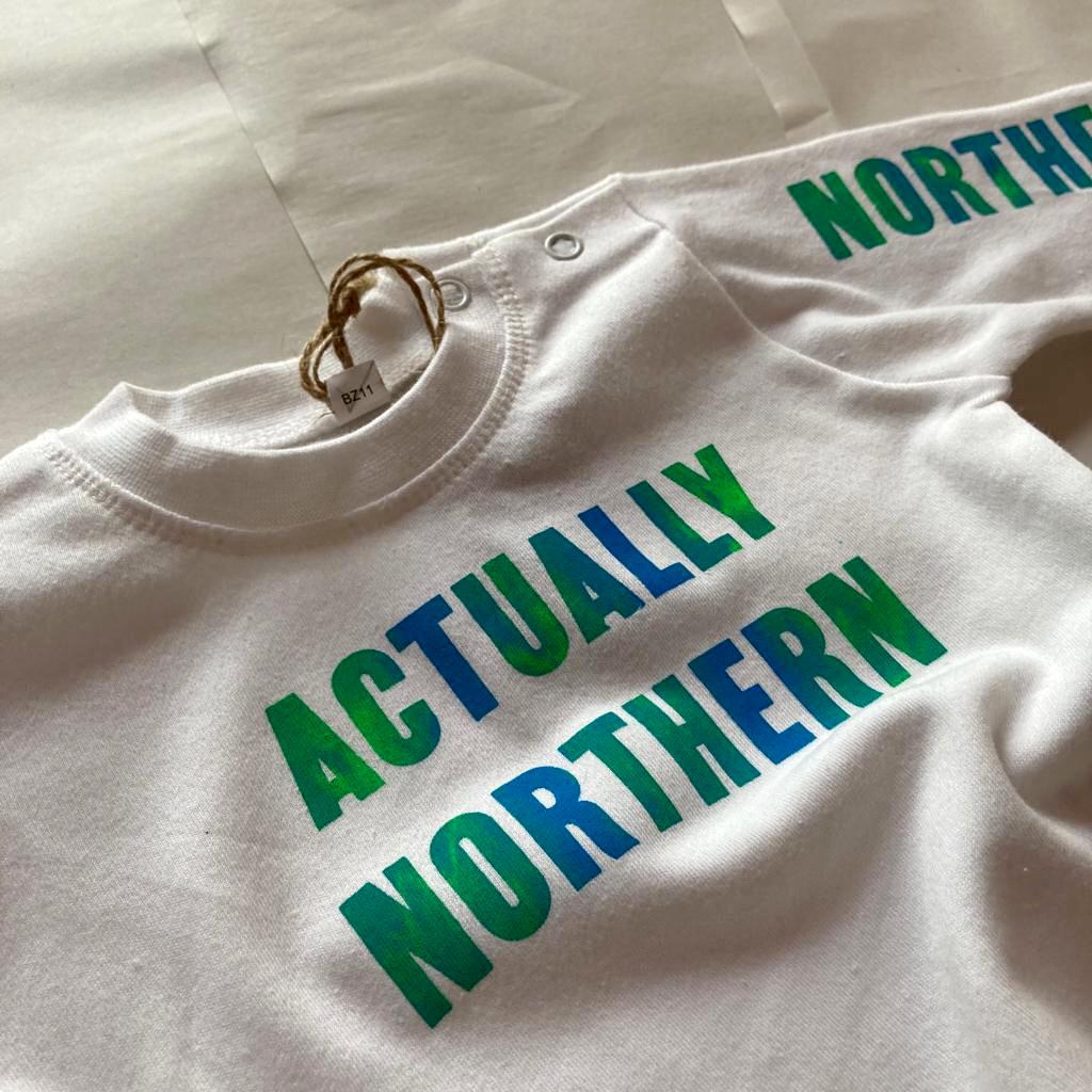 Image of Long sleeved Tshirt - Actually Northern