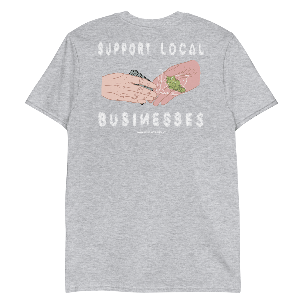 Image of SUPPORT LOCAL BUSINESSES T SHIRT 2