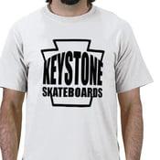 Image of Keystone Skateboards BIG KEYSTONE t-shirt