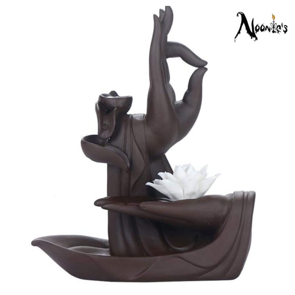 Image of Lotus backflow incense burner