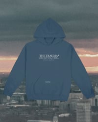 The Trauma and The Pleasure: Blue Hoodie
