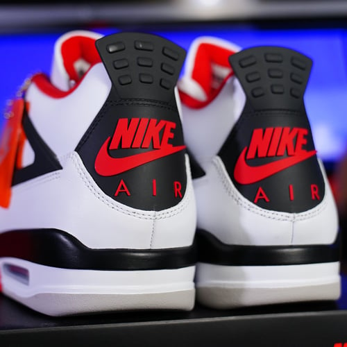 Image of Jordan 4 Retro Fire Red