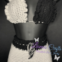 Image 3 of Custom Mix & Match Ruffle Shorts 2 Piece Set