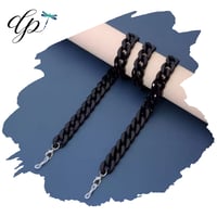 Image 3 of New acrylic wide chain for sunglasses or mask!