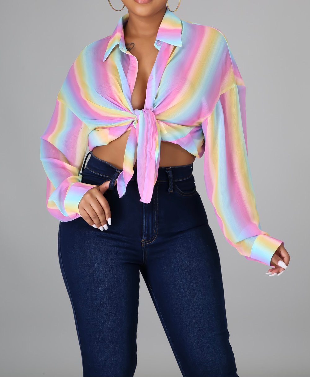 Image of SWEET AS CANDY BLOUSE