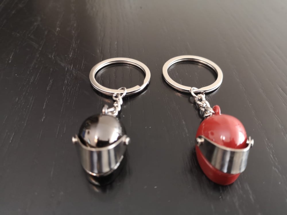 Image of Mini Helmet Keychains