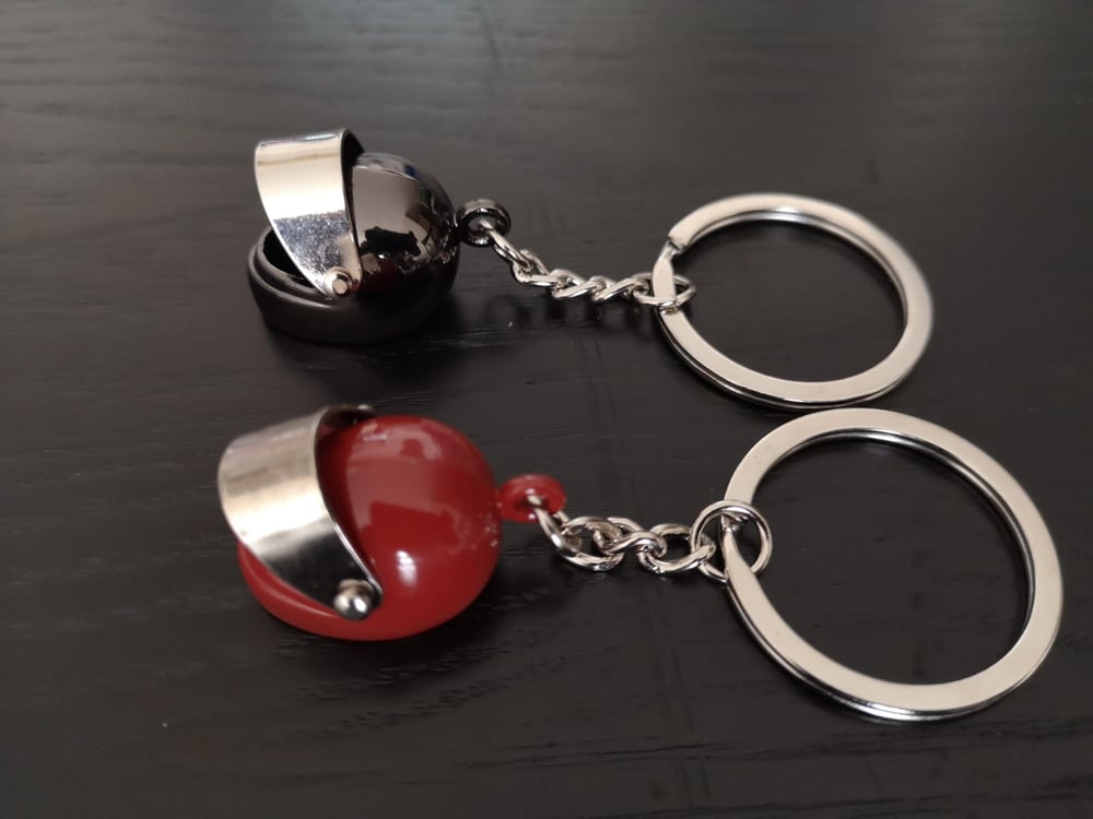 Image of Mini Helmet Keychains