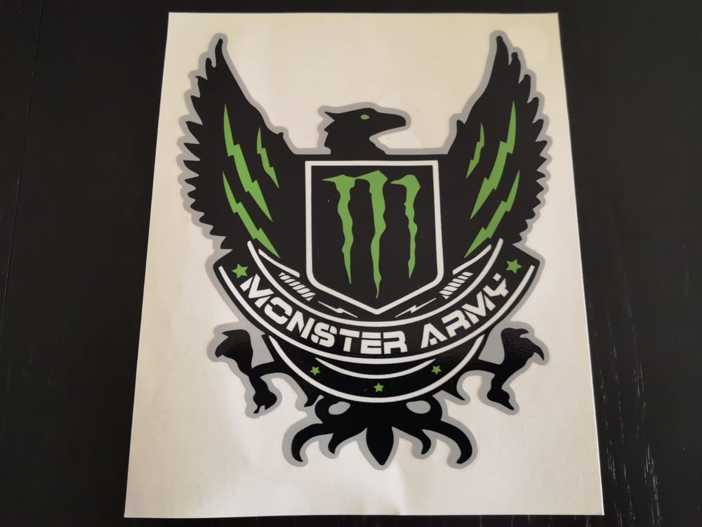 Image of Monster Army Decals