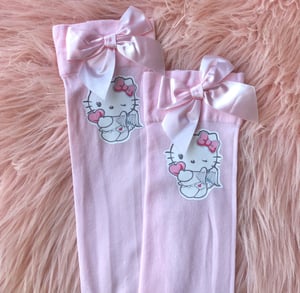 Image of Hello Kitty Thigh High Socks