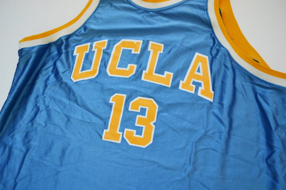 Image of Vintage 1990's UCLA Bruins Charles O'Bannon Reebok Dazzle Jersey Sz.XL