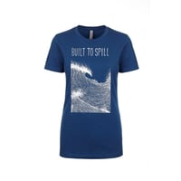 Wave T-Shirt (Cool Blue) [Ladies]