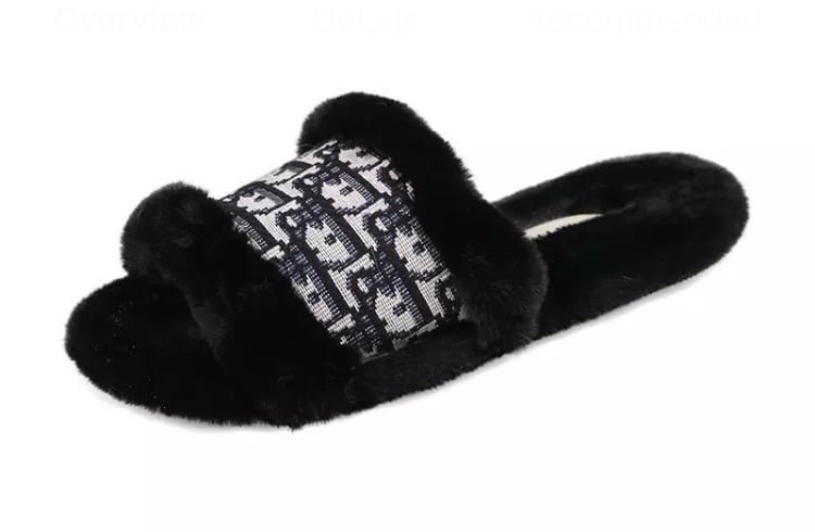 Chanel Fuzzy Slippers Hotsell -  1696349378