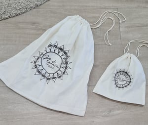 Image of NATASAstudio Eco friendly, sustainable cotton bag. Small. 