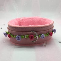 Purple/Pink Flowered Collar 