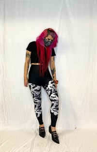 Image 2 of Flock of Bats Leggings