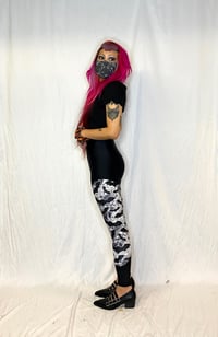 Image 3 of Flock of Bats Leggings