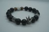 Matte Onyx 10mm & Tigers eye King & Queen クラウン