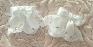Image of Bling bow socks 