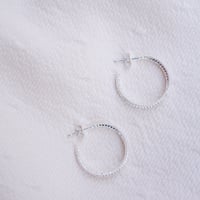 Image 3 of Créoles TIANA Argentées