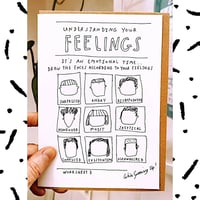 Image 1 of UNDERSTANDING YOUR FEELINGS - CARD
