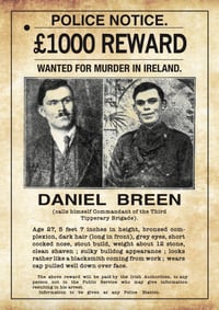 Dan Breen Wanted Poster 