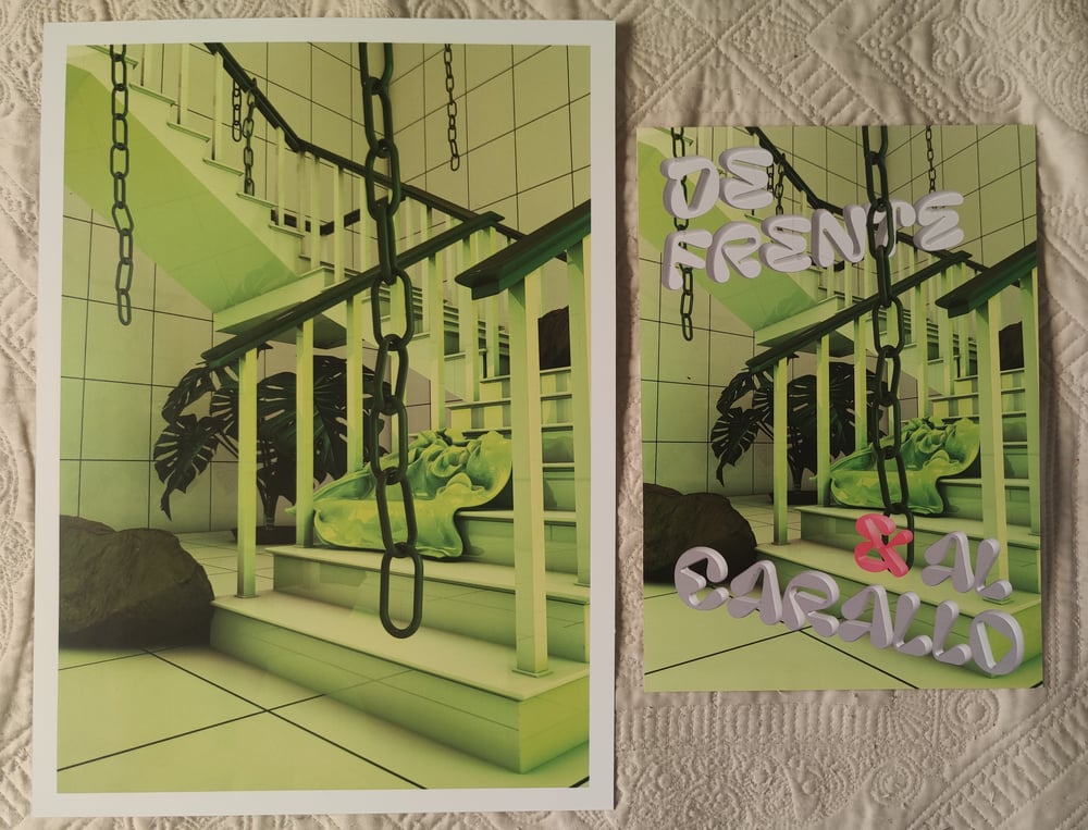 Image of De frente y al carallo print