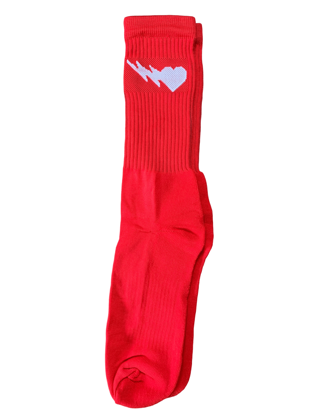 RED AND YELLOW LOGO CREW SOCKS 2-PACK