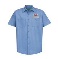 Image 2 of Replica Sodapop Curtis and Steve Randle DX gas station attendant's work shirt.