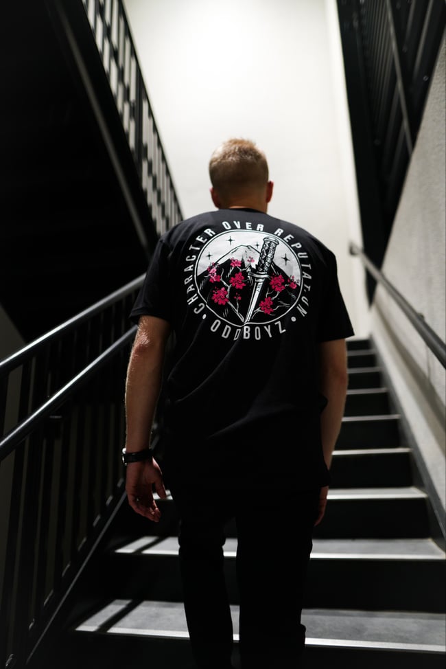 Black Character Over Reputation Shirt