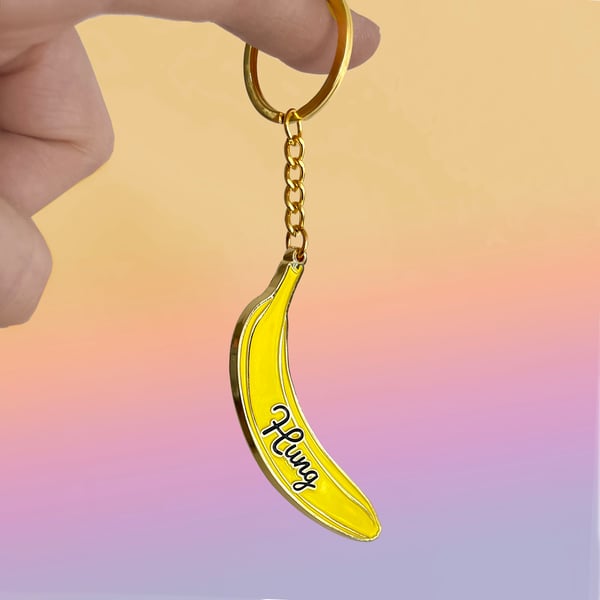 Image of Keychain - Hung Banana