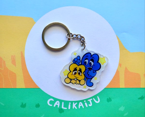 Image of Four & X BFB Acrylic Keychain