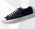 ALLX x Quarter416 Italian army trainer shoes navy made in Romania  Image 2