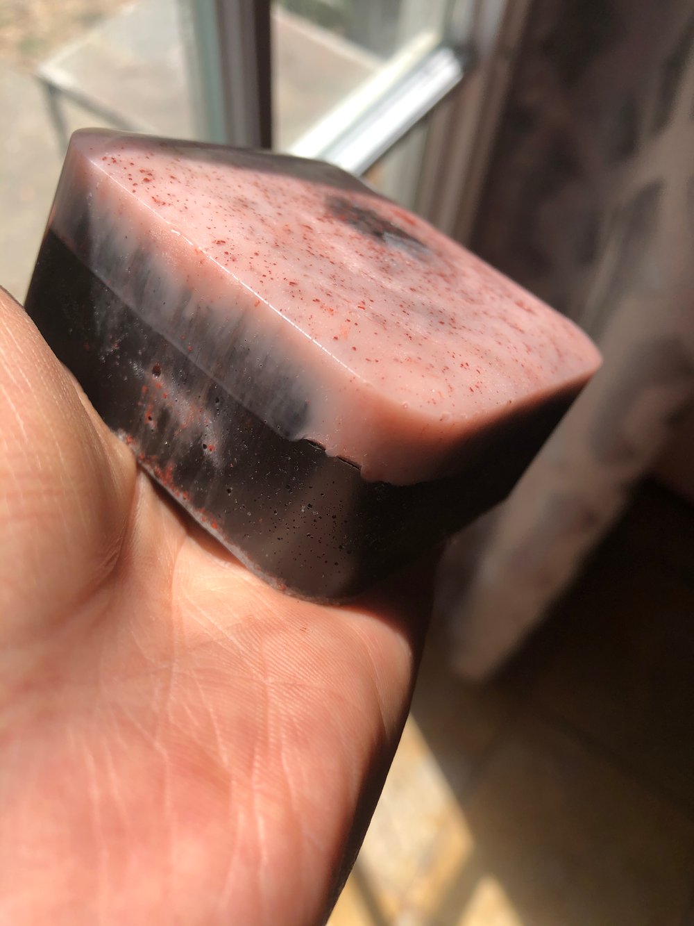 Pink clay/charcoal 