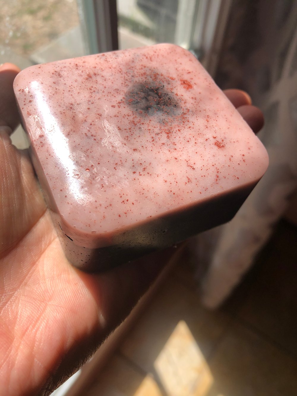 Pink clay/charcoal 