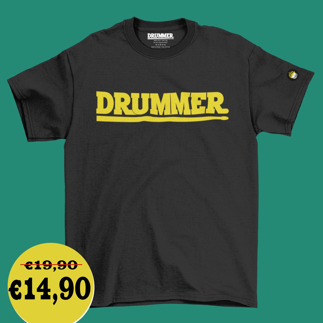 Drummer Man Organic T-Shirt 