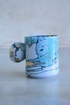 Hand painted porcelain mug 20