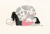 Big Cozy Cat • RISO print