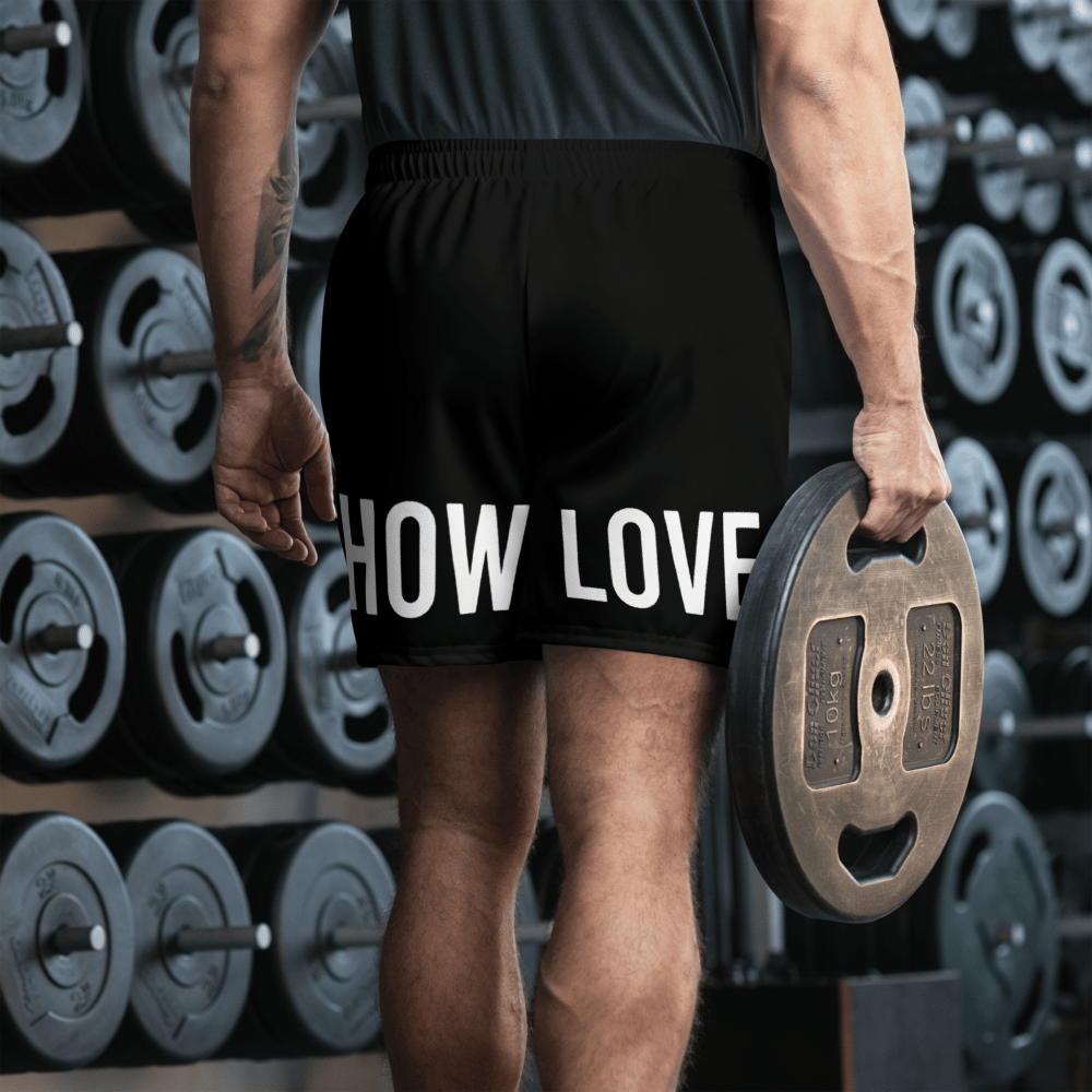 Image of BLACK human. Shorts