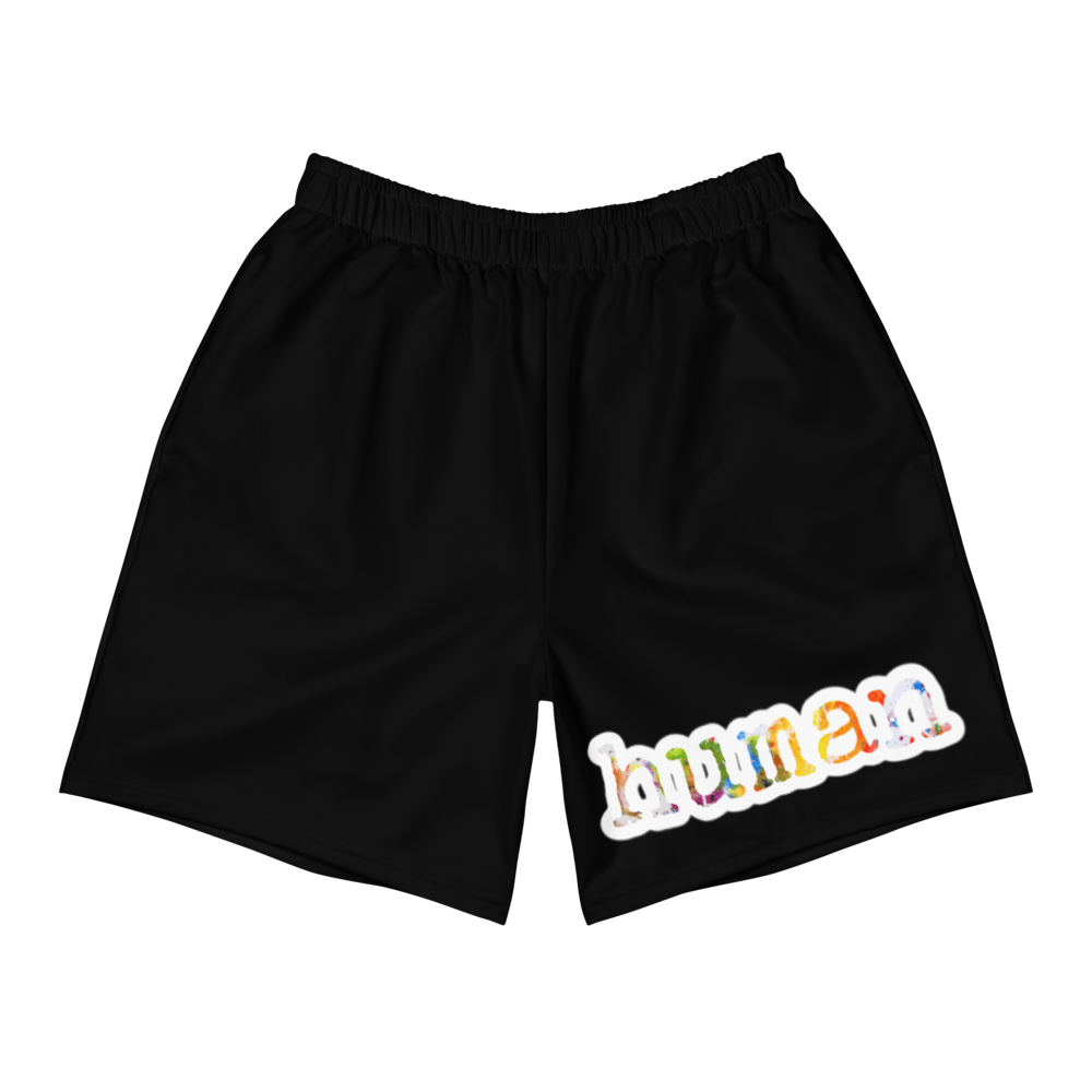 Image of BLACK human. Shorts