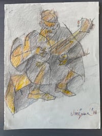 Image 1 of “While His Guitar Gently Weeps” (2011) and “Random Pears” (2016)