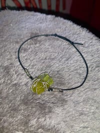 Green calcium Adjustable bracelet