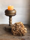 Chunky turned wooden chalice