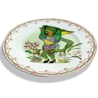 Image 2 of Greta - Vintage Spanish Porcelain Plate - #0755