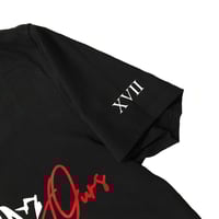 Image 3 of Liberty T Shirt Black, Red & White