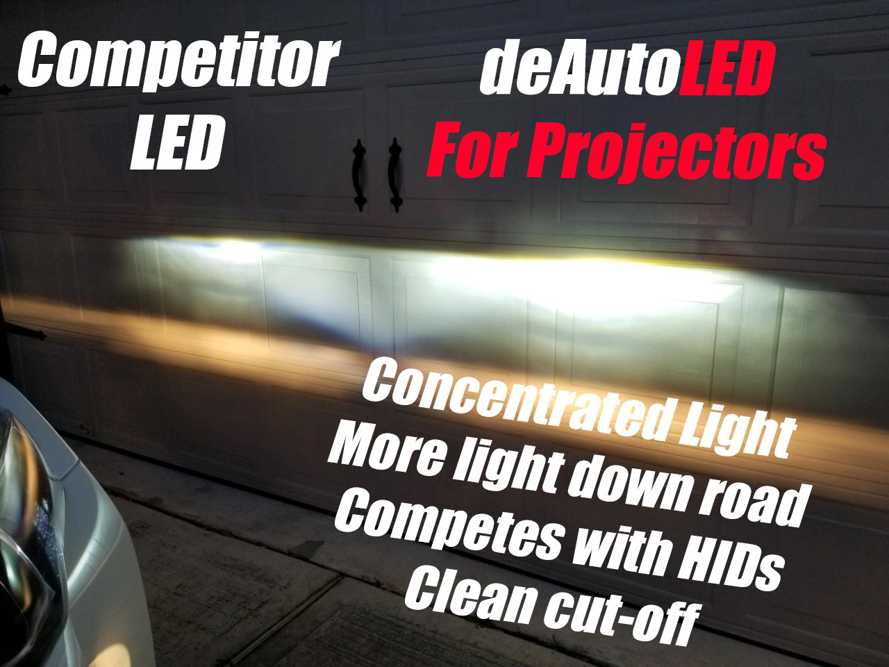 Image of deNX Gen LEDs Top Rated LEDs for Reflectors or Projector Housing G2 [fog] cutter