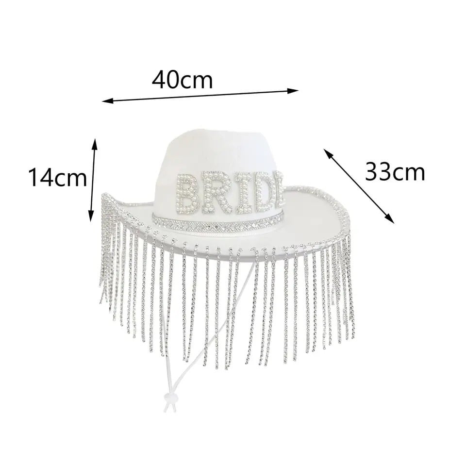 Image of ‘Cowgirl Diamanté’ Hat